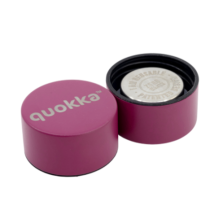 QUOKKA BOTELLA TERMO ACERO INOXIDABLE SOLID BURGUNDY 630 ML