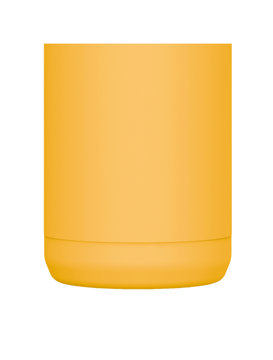 QUOKKA BOTELLA TERMO ACERO INOXIDABLE SOLID SAFFRON YELLOW 630 ML