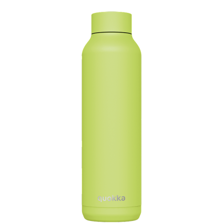QUOKKA BOTELLA TERMO ACERO INOXIDABLE SOLID APPLE GREEN 630 ML
