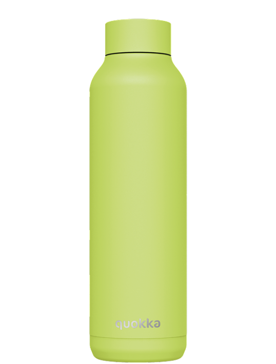 QUOKKA BOTELLA TERMO ACERO INOXIDABLE SOLID APPLE GREEN 630 ML