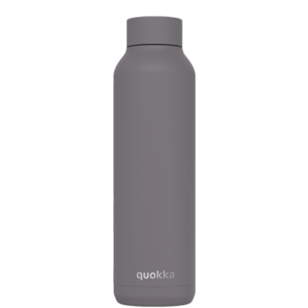 QUOKKA BOTELLA TERMO ACERO INOXIDABLE SOLID GREY 630 ML