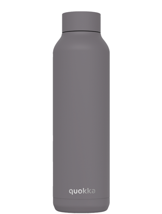 QUOKKA BOTELLA TERMO ACERO INOXIDABLE SOLID GREY 630 ML