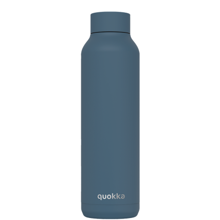 QUOKKA BOTELLA TERMO ACERO INOXIDABLE SOLID STONE BLUE 630 ML
