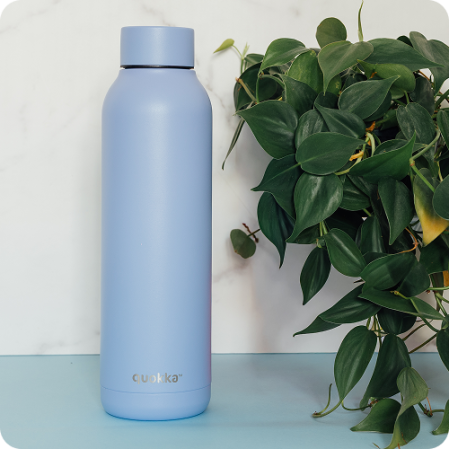 QUOKKA BOTELLA TERMO ACERO INOXIDABLE SOLID LAVENDER 630 ML