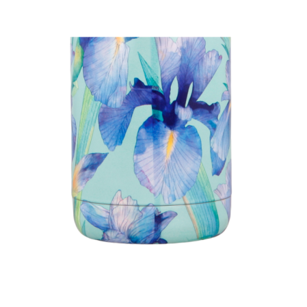 QUOKKA BOTELLA TERMO ACERO INOXIDABLE SOLID BLUE IRISES 630 ML